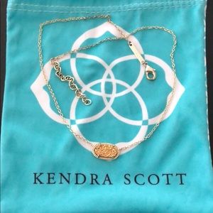 Kendra Scott gold necklace